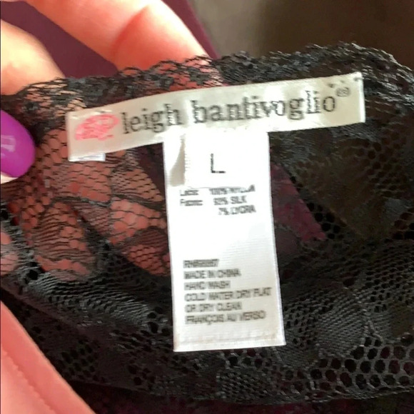 Leigh bantivoglio lace top size L - Picture 3 of 8